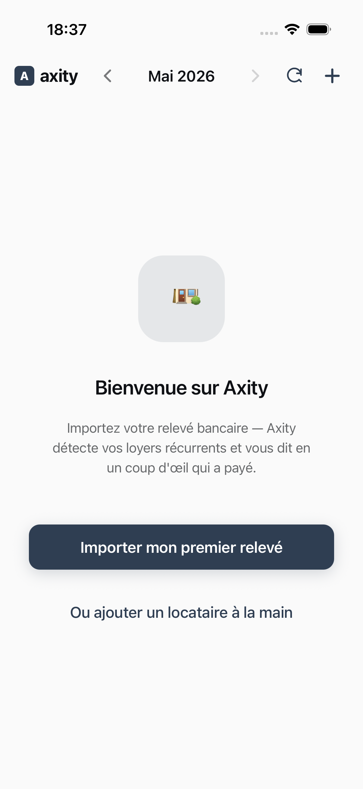 App Relevé des loyers